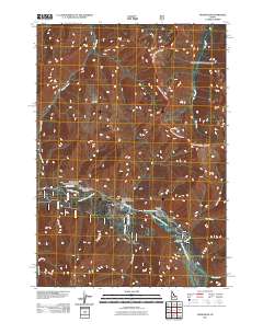 Grandjean 2011 topographic map thumbnail