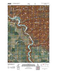 Wheaton Mountain 2011 topographic map thumbnail