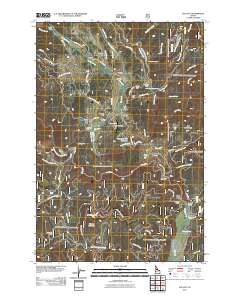 Elk City 2011 topographic map thumbnail