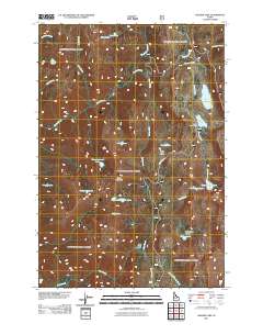 Hazard Lake 2011 topographic map thumbnail