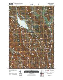 Tamarack 2011 topographic map thumbnail