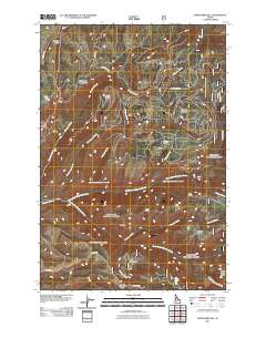 White Bird Hill 2011 topographic map thumbnail