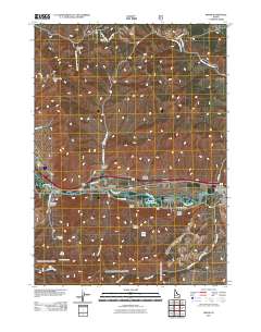 Inkom 2011 topographic map thumbnail