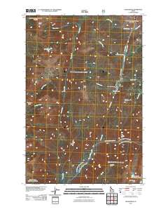 Cedar Ridge 2011 topographic map thumbnail