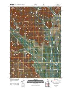 Kilgore 2011 topographic map thumbnail