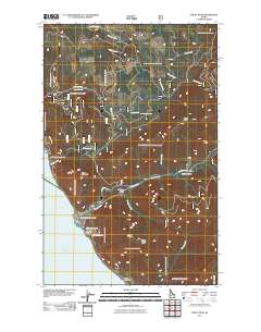 Trout Peak 2011 topographic map thumbnail