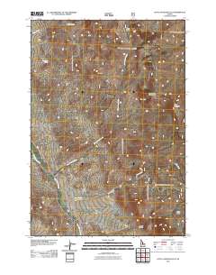 Little Antelope Flat 2011 topographic map thumbnail