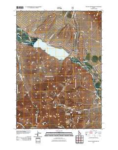 Mackay Reservoir 2011 topographic map thumbnail
