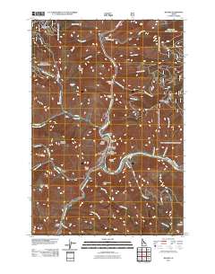 Riggins 2011 topographic map thumbnail