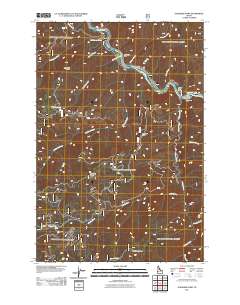 Goddard Point 2011 topographic map thumbnail