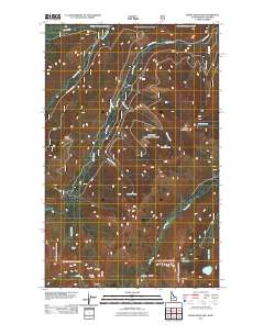 Grass Mountain 2011 topographic map thumbnail