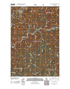 Greystone Butte 2011 topographic map thumbnail