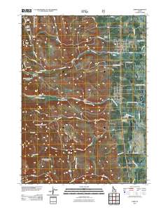 Paris 2011 topographic map thumbnail