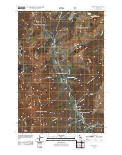 Burgdorf 2011 topographic map thumbnail