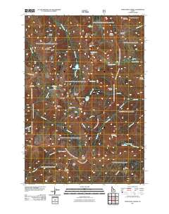 Purgatory Saddle 2011 topographic map thumbnail