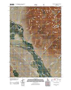Elkhorn Creek 2011 topographic map thumbnail