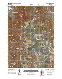 Weston Canyon 2011 topographic map thumbnail