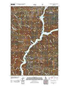 Township Butte 2011 topographic map thumbnail