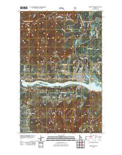 Priest River 2011 topographic map thumbnail