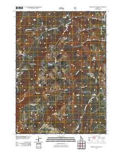 Midnight Mountain 2011 topographic map thumbnail