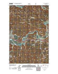 Cataldo 2011 topographic map thumbnail