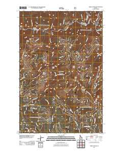 Three Sisters 2011 topographic map thumbnail