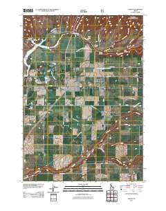 Ashton 2011 topographic map thumbnail