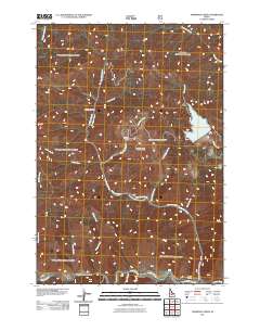 Thompson Creek 2011 topographic map thumbnail