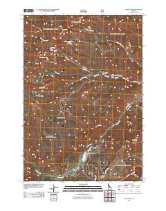 Twin Peaks 2011 topographic map thumbnail