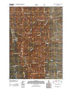Scout Mountain 2011 topographic map thumbnail