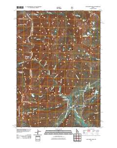 Cape Horn Lakes 2011 topographic map thumbnail