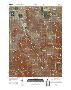 Basin 2011 topographic map thumbnail