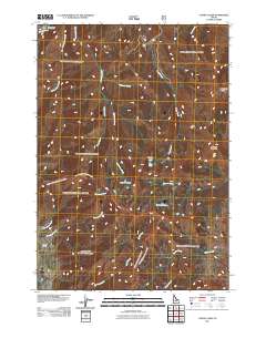 Casino Lakes 2011 topographic map thumbnail