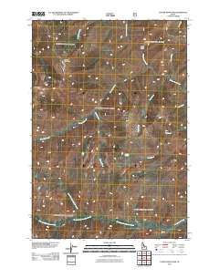 Center Mountain 2011 topographic map thumbnail