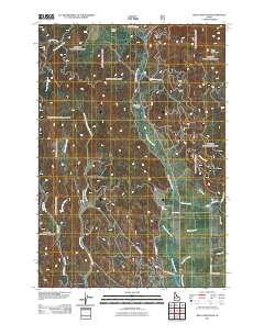 Bally Mountain 2011 topographic map thumbnail