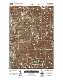 Big Cedar 2011 topographic map thumbnail