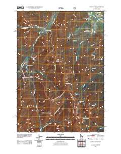 Banner Summit 2011 topographic map thumbnail