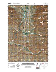 Council 2011 topographic map thumbnail