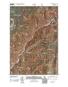 Fivemile Bar 2011 topographic map thumbnail