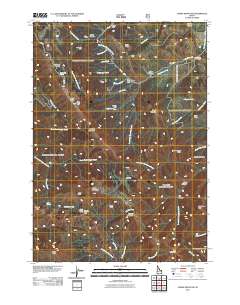 Garns Mountain 2011 topographic map thumbnail