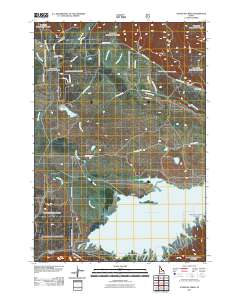 Icehouse Creek 2011 topographic map thumbnail
