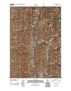 Dodson Pass 2011 topographic map thumbnail