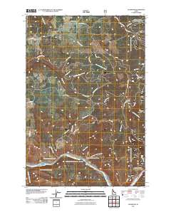 Glenwood 2011 topographic map thumbnail