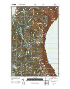 Cocolalla 2011 topographic map thumbnail