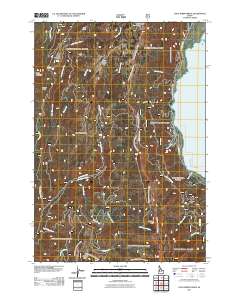 Cold Spring Ridge 2011 topographic map thumbnail