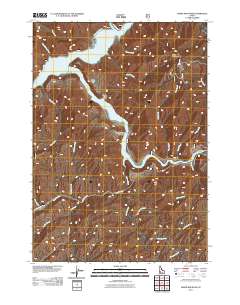 Grape Mountain 2011 topographic map thumbnail