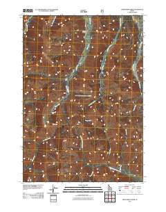 Frenchman Creek 2011 topographic map thumbnail