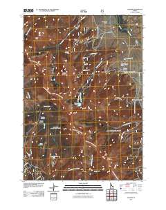 Gilmore 2011 topographic map thumbnail