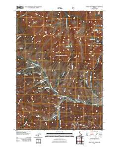 Easley Hot Springs 2011 topographic map thumbnail