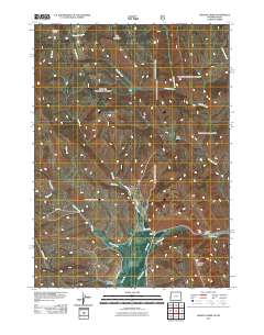 Giraffe Creek 2011 topographic map thumbnail